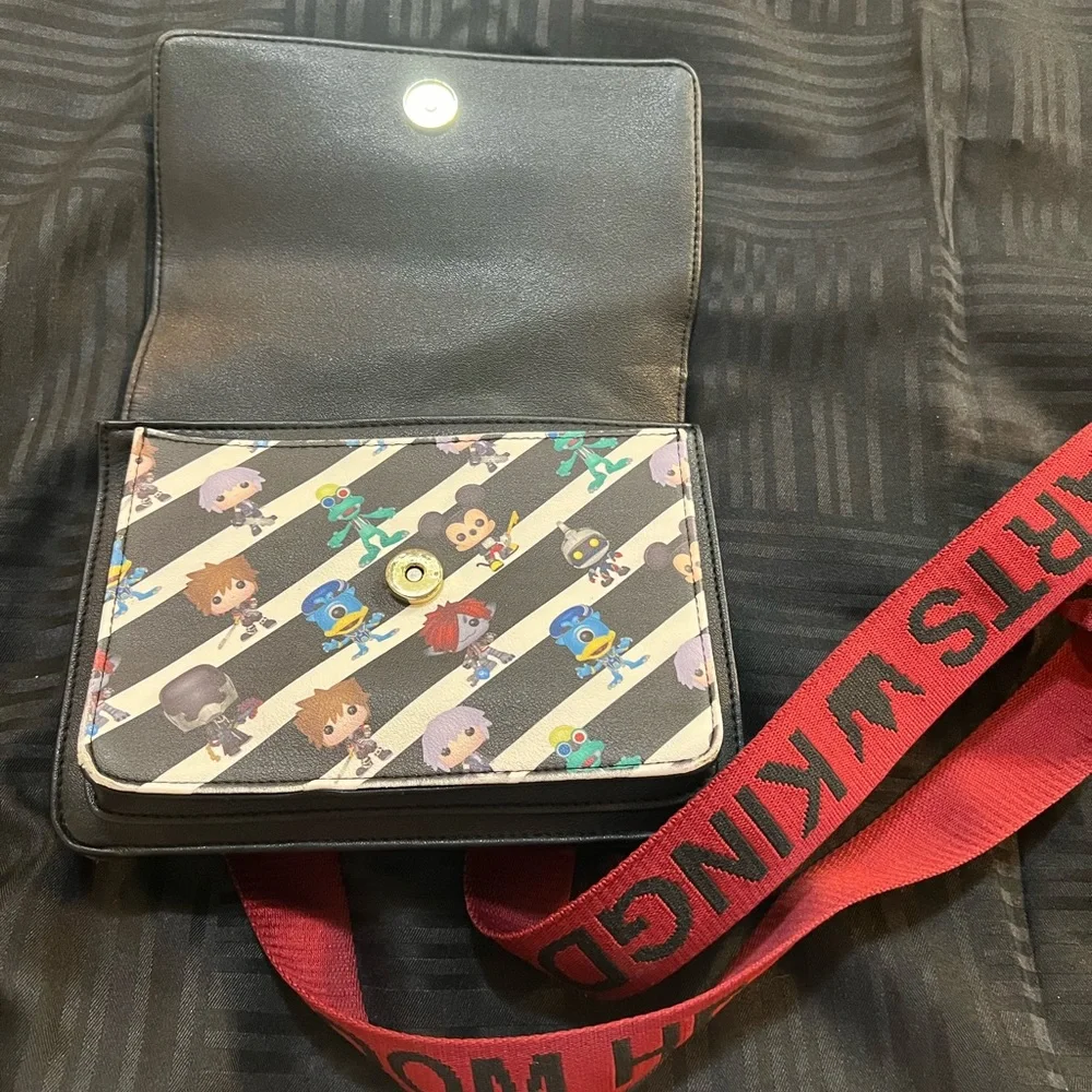 Disney Kingdom Hearts Purse‎ Funko! POP Loungefly Crossbody Bag Anime Video Game